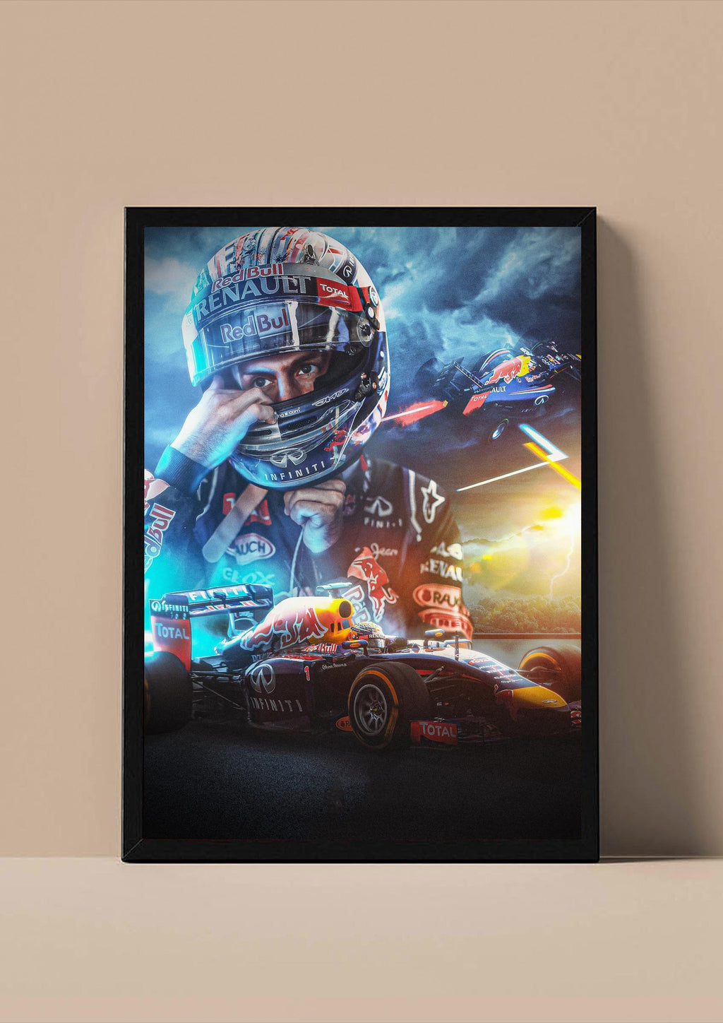 Sebastian Vettel - Blue Thunder
