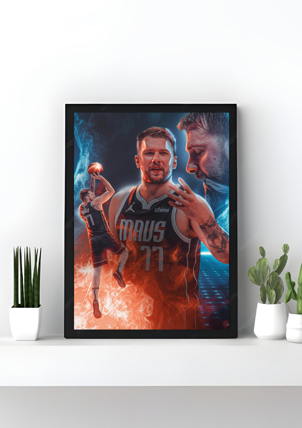 Luka Dončić - Maverick Flame