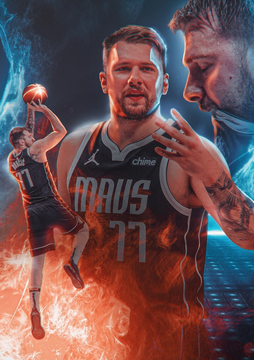 Luka Dončić - Maverick Flame