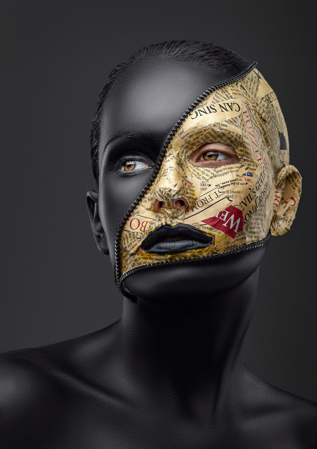 Newspaper Face