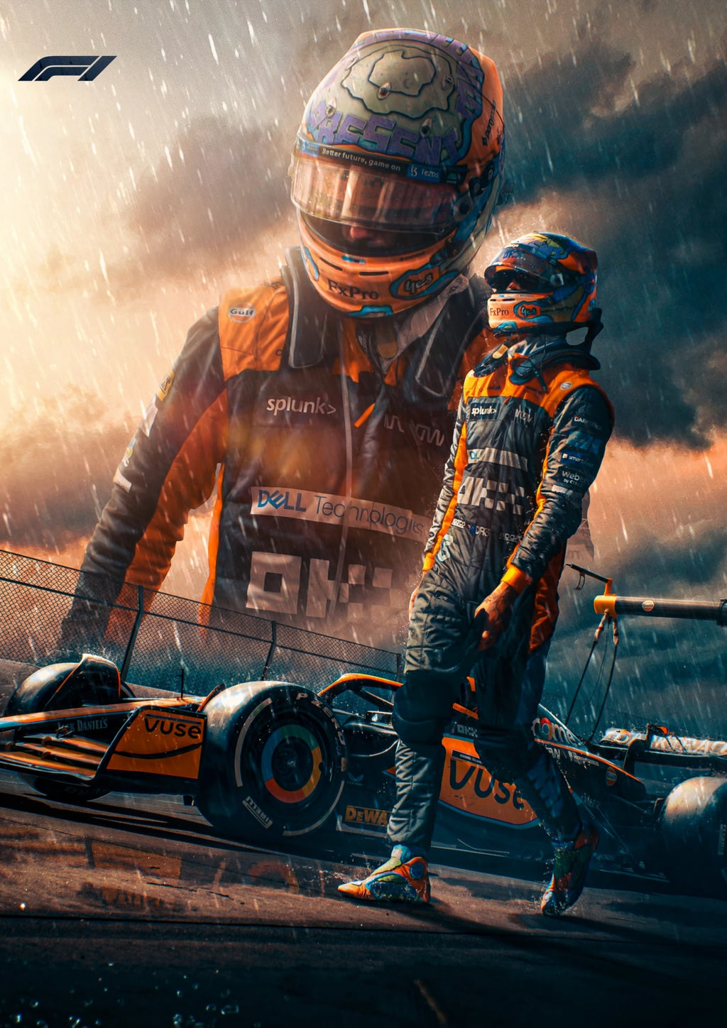 Lando Norris - Rain Hunter