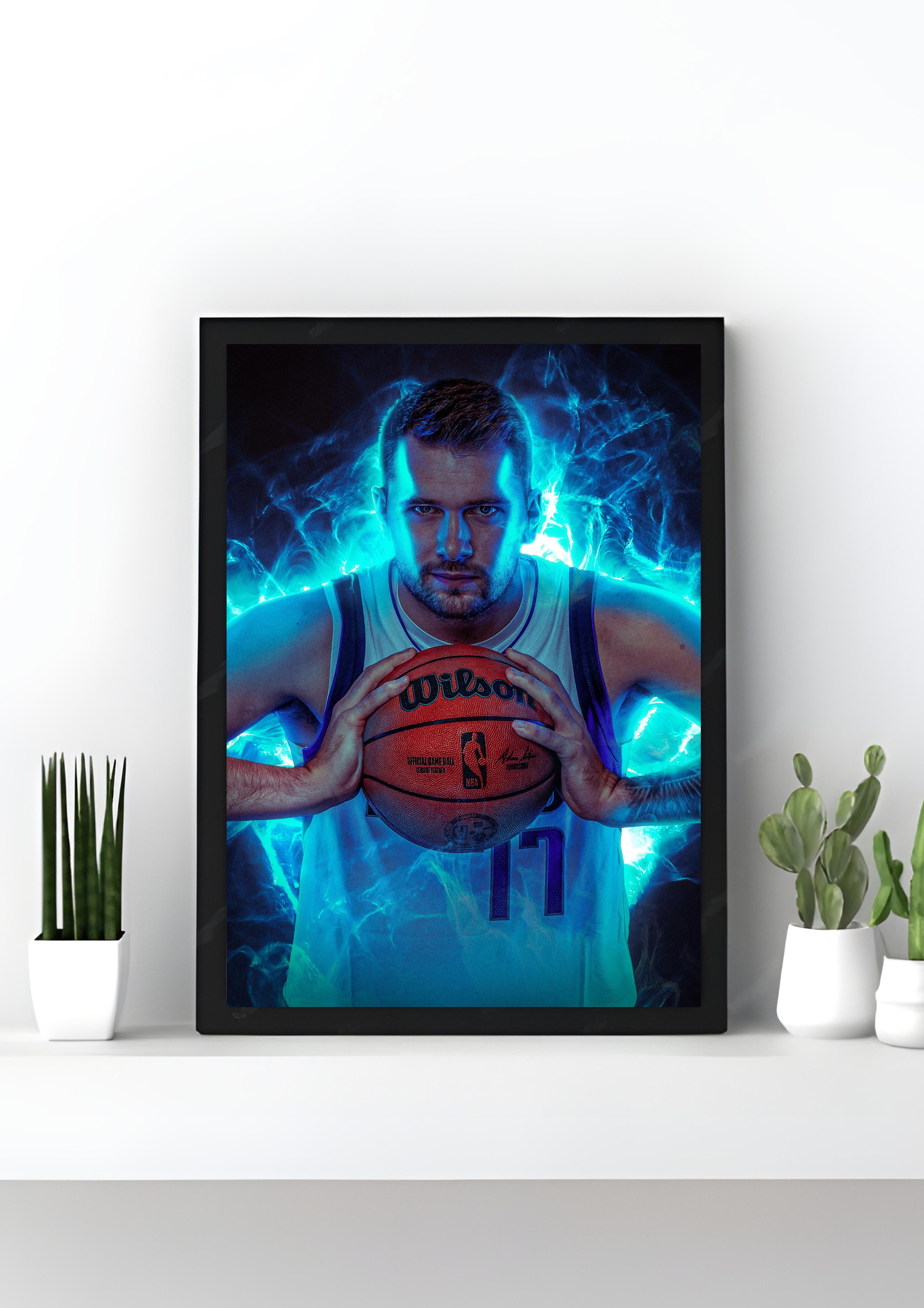 Luka Dončić - Blue Lightning