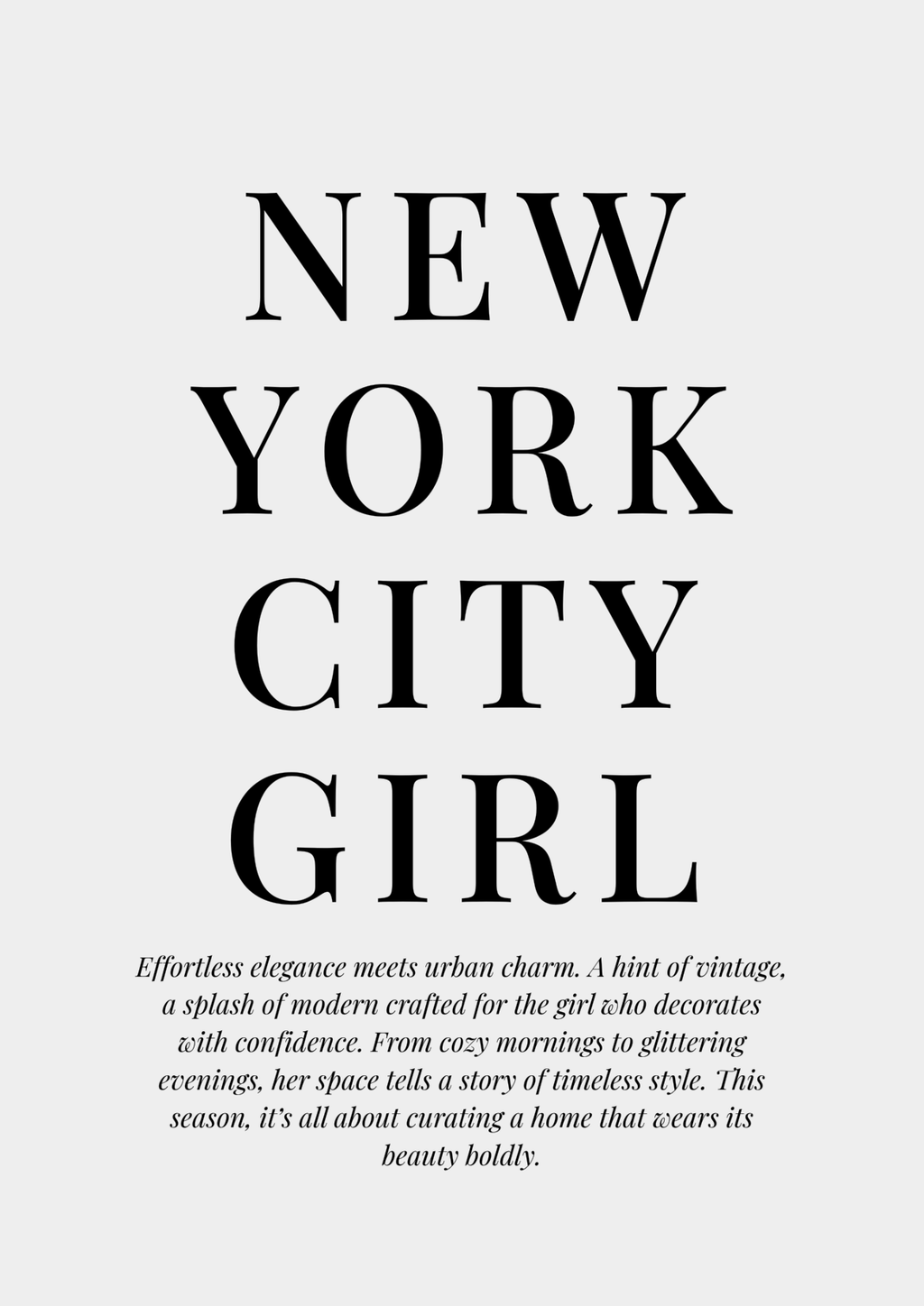 New York City Girl