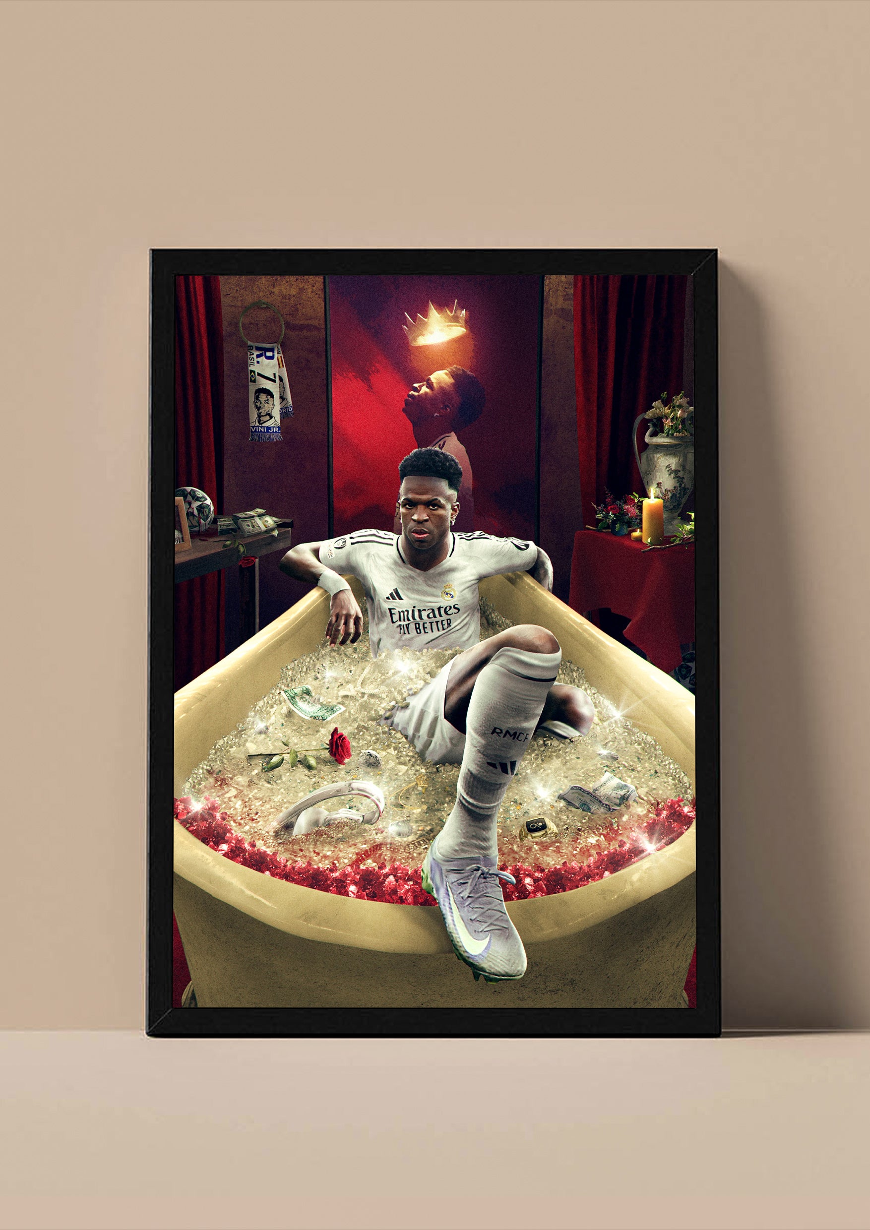 Vinicius Junior - Golden Throne