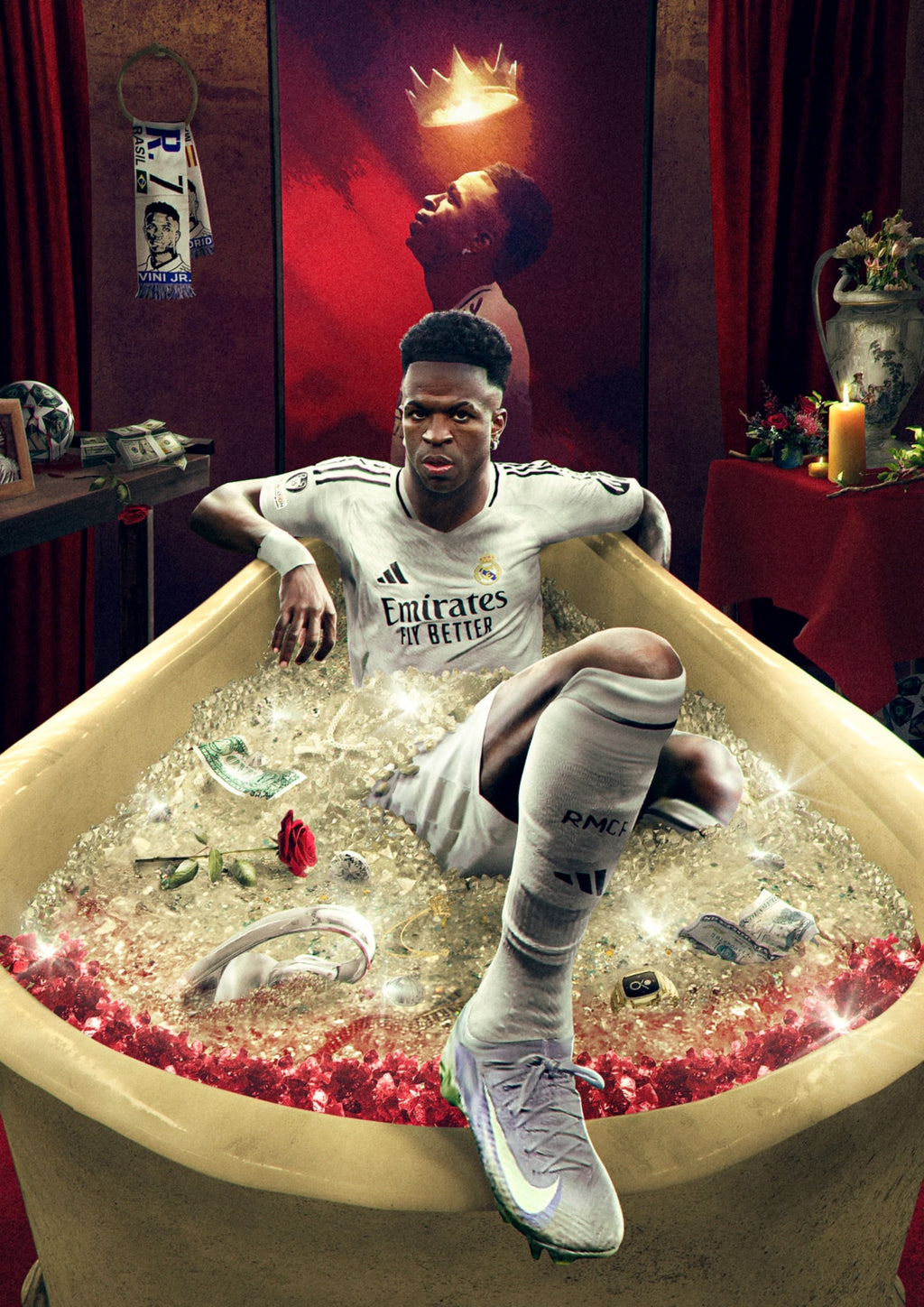 Vinicius Junior - Golden Throne