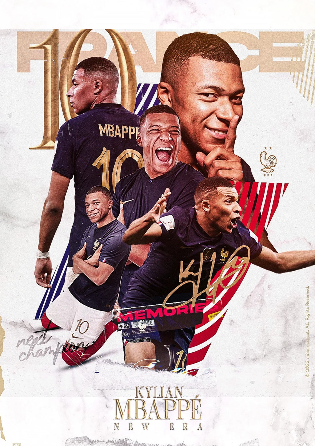 Kylian Mbappe - The 10 Legacy