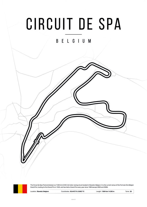 Circuit De Spa - F1 Стаза