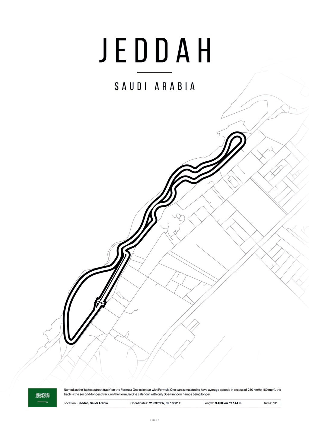 Jeddah - F1 Стаза