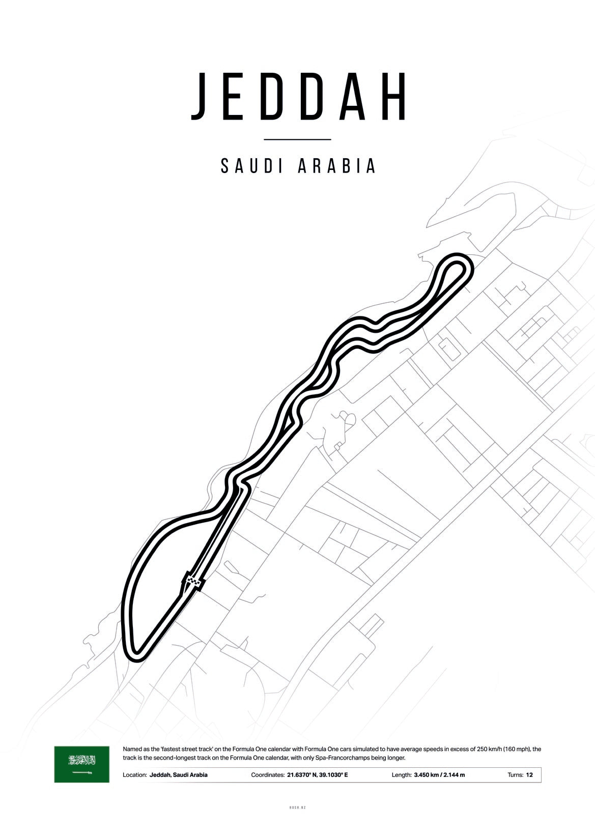 Jeddah - F1 Стаза