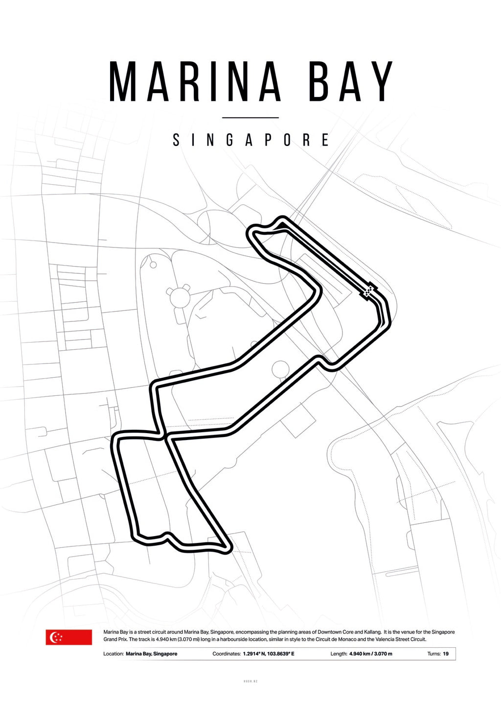 Marina Bay - F1 Стаза