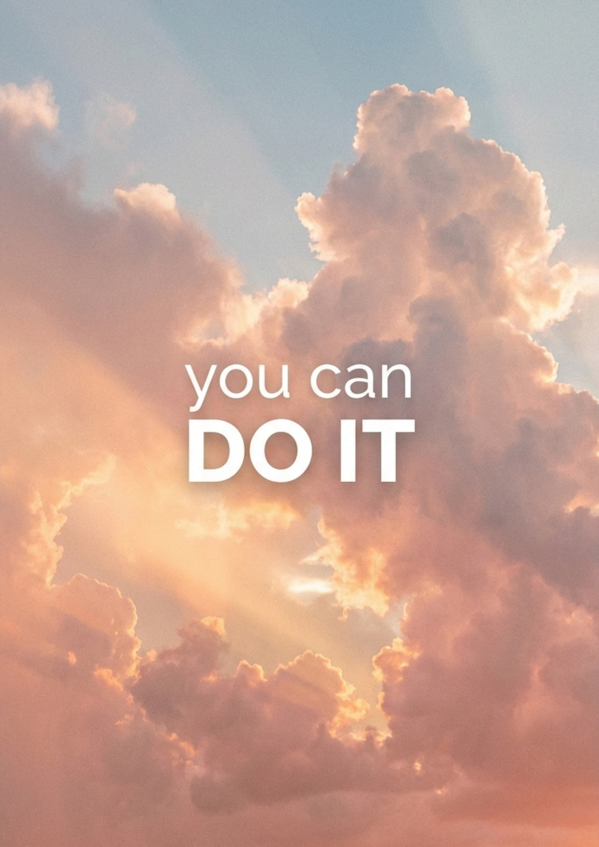 You Can Do It