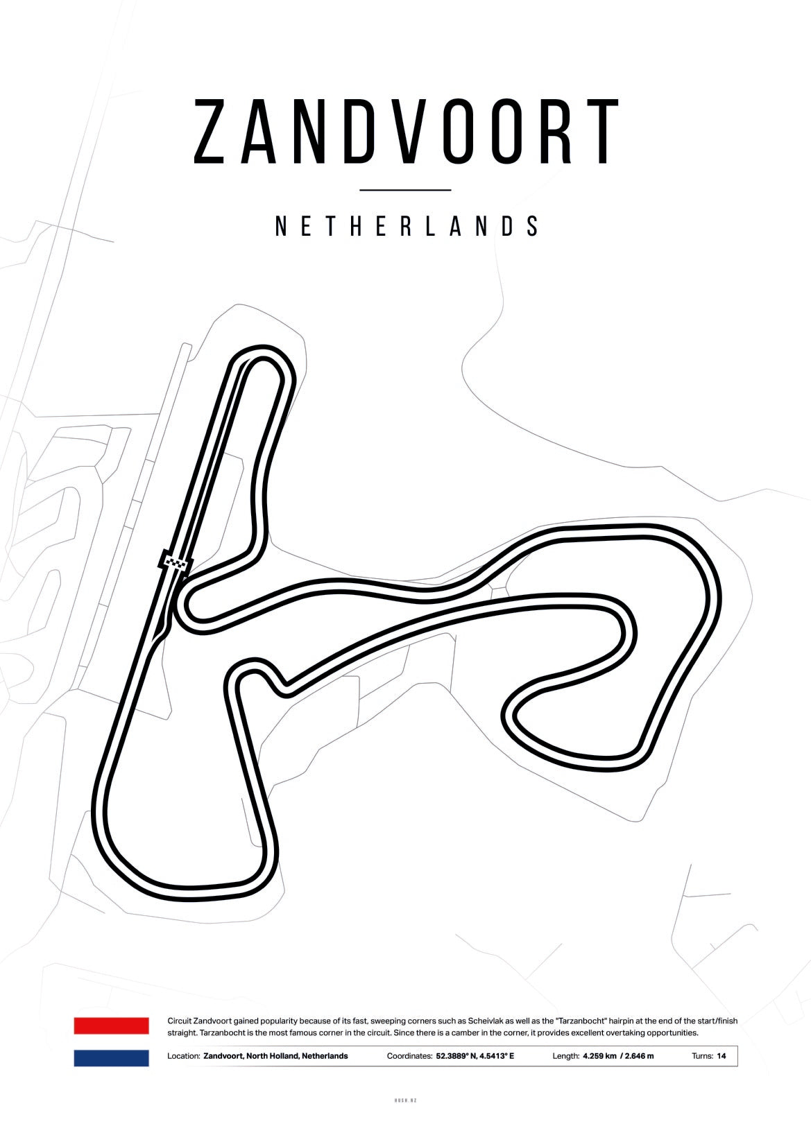 Zandvoort - F1 Стаза